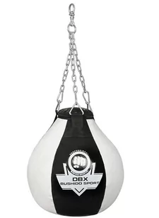 Gruszka bokserska DBX Bushido SK15 - 15 kg czarno-biała - Gruszki treningowe - miniaturka - grafika 1