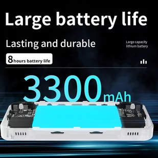 Konsola do gier ANBERNIC RG35XX H, 64GB+128GB, ponad 10000 gier, streaming Moonlight - Biały - Konsole i gry retro - miniaturka - grafika 5