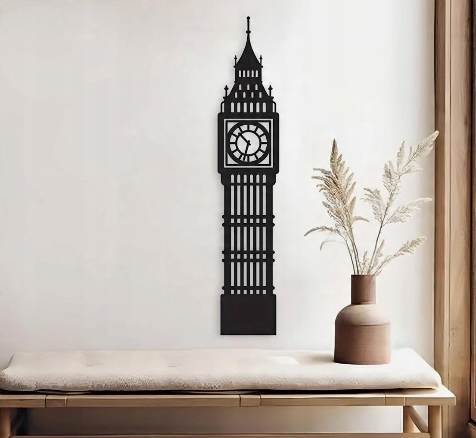 DEKORACJA ścienna Obraz wzór BIG BEN