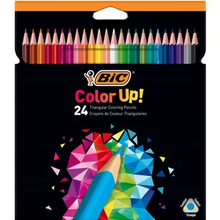 BIC Kredki Color UP 24 kolory - Kredki, ołówki, pastele i pisaki - miniaturka - grafika 4