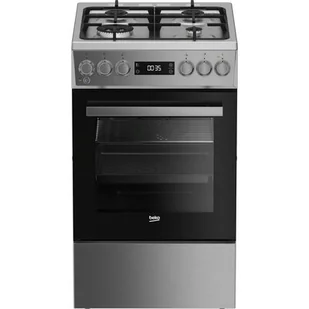 Kuchenka gazowo-elektryczna Beko FSM51339DXDS - Kuchenki gazowo-elektryczne - miniaturka - grafika 1