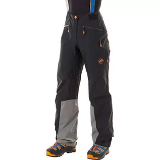 Spodnie damskie - Mammut Damskie spodnie Pantalon Nordwand Pro Hs Mujer, czarne, 36 Largo 1020-12060 - grafika 1