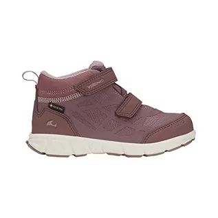 Buty dla dziewczynek - Viking Dziecięce buty Veme Mid GTX R do chodzenia, Różowy antypoprzeczny Dusty Pink, 31 EU - grafika 1