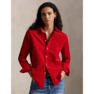 Koszule damskie - POLO RALPH LAUREN Sztruksowa koszula Classic fit - miniaturka - grafika 1