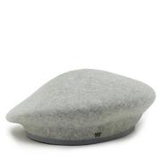 Czapki damskie - Beret Weekend Max Mara Bellico 2355760234 Light Grey 005 - miniaturka - grafika 1