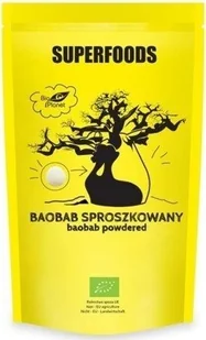 Bio Planet Baobab sproszkowany BIO 150g - Zdrowa żywność - miniaturka - grafika 2