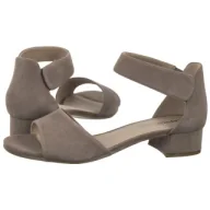 Sandały damskie - Sandały Szare 9-28212-42 338 Mud Suede (CP436-a) Caprice - miniaturka - grafika 1