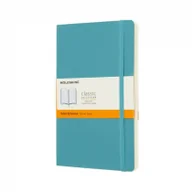 Notesy i bloczki - Moleskine 8058341715505 notesy  klasyczny kolekcja Large/A5; liniowane; Soft Cover; szybki dostęp Niebieski QP616B35 - miniaturka - grafika 1