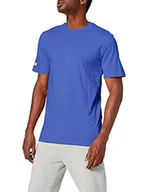 Koszulki męskie - Uhlsport Męski T-Shirt Team, lazurowy, L 100210803 - miniaturka - grafika 1