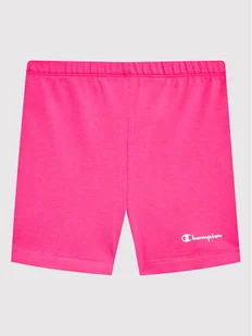 Champion Szorty sportowe 404326 Różowy Slim Fit - Spodenki damskie - miniaturka - grafika 1