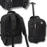 Torby podróżne - PLECAK PODRÓŻNY 2w1 WALIZKA NA KÓŁKACH 20L BAGAŻ PODRĘCZNY KABINOWY RYANAIR - miniaturka - grafika 1