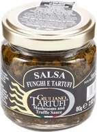 Majonezy i dressingi - Pasta truflowa z czarnej trufli 7%, 80 g  (Salsa Tartufata) - miniaturka - grafika 1