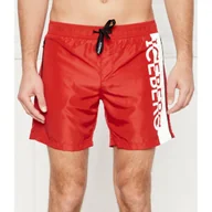 Kąpielówki męskie - Iceberg Szorty kąpielowe | Regular Fit - miniaturka - grafika 1