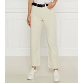 Spodnie damskie - Tommy Jeans Spodnie LAYLA | Straight fit - miniaturka - grafika 1