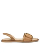 Sandały damskie - Geox Sandały D Naileen D35SDA 000TU C5000 Beżowy - miniaturka - grafika 1