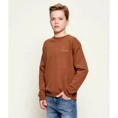 Bluzy dla dziewczynek - Tommy Hilfiger Bluza Regular Fit - miniaturka - grafika 1