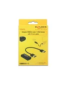 Adaptery i przejściówki - Delock Adapter AV HDMI VGA + kabel 65667 - miniaturka - grafika 1