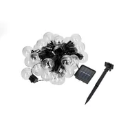 Lampy ogrodowe - Solarna GIRLANDA ogrodowa LED ASTER 0,12W 30 ozdobnych kulek BARWA CIEPŁA - miniaturka - grafika 1