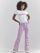 Koszulki i topy damskie - Wrangler Koszulka w kolorze białym - miniaturka - grafika 1