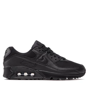 Sneakersy Nike Air Max 90 DH8010 001 Czarny - Sneakersy damskie - miniaturka - grafika 1