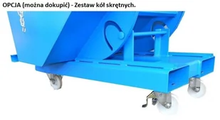 BERWILIA Pojemnik przechylny zamykany do wózka widłowego (pojemność: do wyboru) 29082414 - Wyposażenie gospodarstwa rolnego - miniaturka - grafika 3