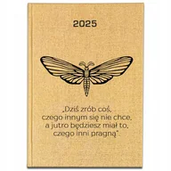 Notesy i bloczki - KALENDARZ 2025 ROK Złoty Książkowy DZIŚ ZRÓB COŚ CZEGO INNI NIE CHCĄ Wzory - miniaturka - grafika 1