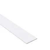 Inne materiały budowlane - Standers Profil płaski pvc 2.6m 40x2 mm matowy biały - miniaturka - grafika 1