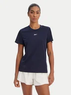 Koszulki i topy damskie - Reebok T-Shirt Essential RK25608CCW Granatowy Regular Fit - miniaturka - grafika 1