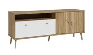 Szafki RTV - Szafka Rtv EasyKlix Harllson Hltt231Rec-M807 Dąb Mauvella / Biały - miniaturka - grafika 1