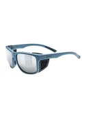 Okulary przeciwsłoneczne - Okulary w góry Uvex Sportstyle 312 - stone blue matt/mirror silver - miniaturka - grafika 1