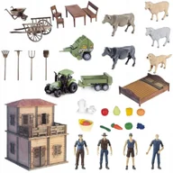 Figurki dla dzieci - Zestaw farma z rolnikami i gosposią DIY - miniaturka - grafika 1