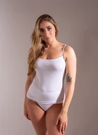 Bluzki damskie - Koszulka damska biała Natalia/Golden Queen - miniaturka - grafika 1