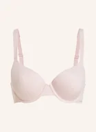 Biustonosze - Calvin Klein Biustonosz Pod T-Shirt Liquid Touch rosa - miniaturka - grafika 1
