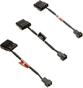 Noctua Molex - 3-pin, 0.12m, Czarny NA-SAC1 - Kable komputerowe i do monitorów - miniaturka - grafika 1