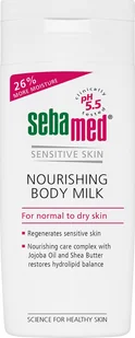 Sebamed Sensitive Skin Nourishing Body Milk 200ml - Balsamy i kremy do ciała - miniaturka - grafika 1