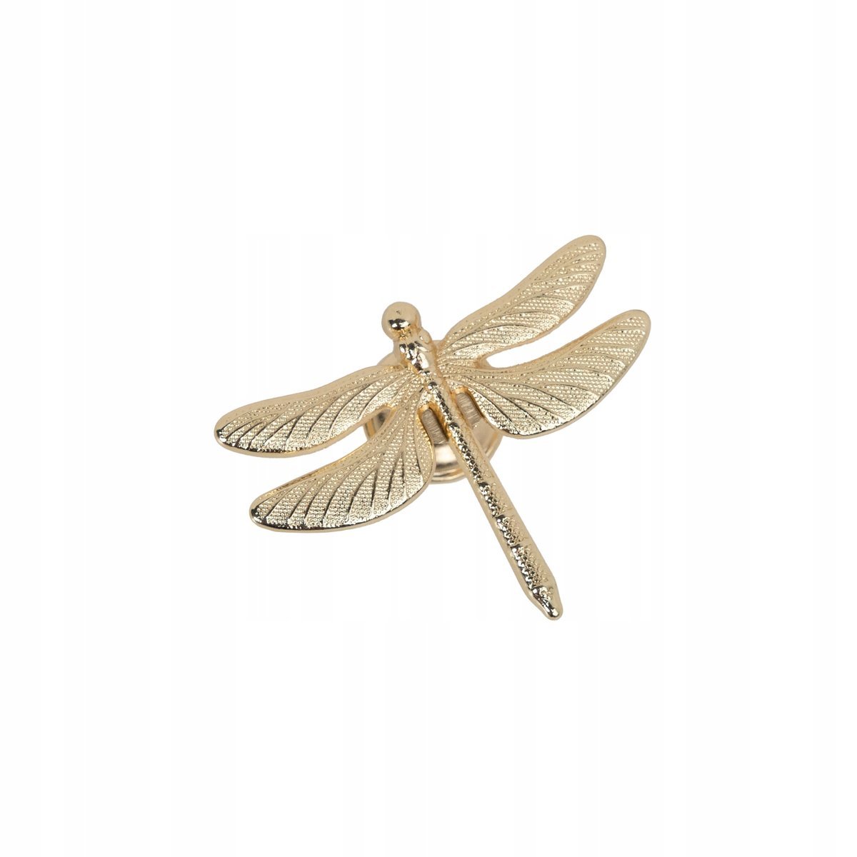 Uchwyt meblowy WAŻKA, gałka meblowa, do mebli, szafy DRAGON FLY złoty AKS