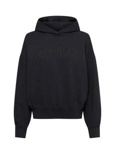 Marc O'Polo Damski sweter z kapturem Kobiety Bawełna szary marmurkowy, S - Swetry damskie - miniaturka - grafika 1