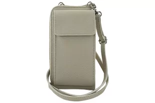 Portfel / etui na telefon ze skóry naturalnej - Beżowy jasny - Portfele Portfel / etui na telefon ze skóry naturalnej - Beżowy jasny - Portfele - miniaturka - grafika 1