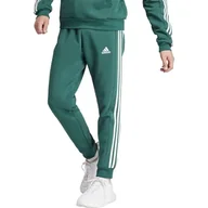 Spodenki męskie - adidas Męskie spodnie dresowe Essentials z 3 paskami ze zwężanymi mankietami, S - miniaturka - grafika 1