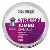 Amunicja do wiatrówek - Śrut 5,50 mm JSB Diabolo Straton Jumbo 500 szt - miniaturka - grafika 1