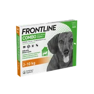 Artykuły przeciw pasożytom - Frontline Combo Spot On Pies S 2-10kg pipeta 3x 0,67ml) - miniaturka - grafika 1