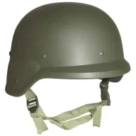 Ochrona oczu i twarzy - Replika Hełmu Mil-tec Plastic Combat M88 - Olive - miniaturka - grafika 1
