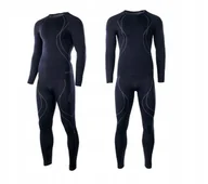 Spodnie narciarskie - Bielizna termoaktywna męska zestaw bluza + spodnie kalesony legginsy Hi-Tec Ikar Set rozmiar 3XL - miniaturka - grafika 1