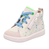 Buty dla chłopców - Superfit Supies sneakersy chłopięce, Biały, jasnoniebieski 1000, 22 EU - miniaturka - grafika 1