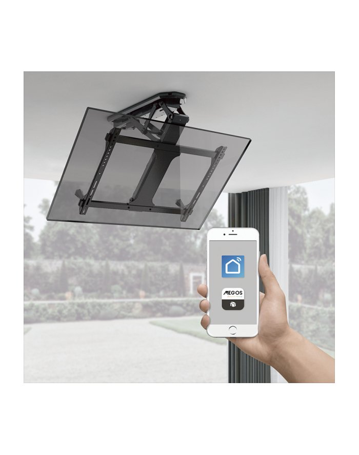 logilink Uchwyt sufitowy do TV, 32-70 '', max 35kg. elektryczny