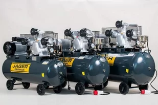 JAGER GERMAN 100L 8BAR 499L/Min 230V  - Sprężarki i kompresory - miniaturka - grafika 10