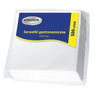 Folia, papier śniadaniowy, serwetki - Grosik Serwetki GASTRONOMICZNE 17X17 CM 500 SZTUK (ZZA133400) - miniaturka - grafika 1