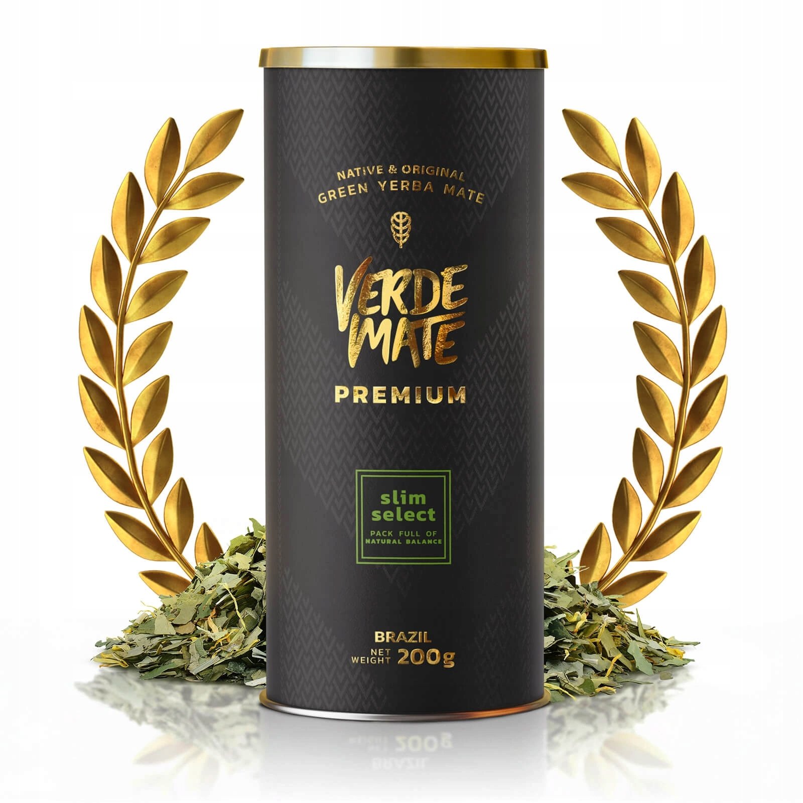 Yerba Mate Verde Mate Green Premium Slim Select 0,2kg 200g Lekkość Energia