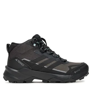 Trekkingi adidas Terrex Skychaser AX5 Mid GORE-TEX JQ2219 Szary - Buty trekkingowe damskie - miniaturka - grafika 1