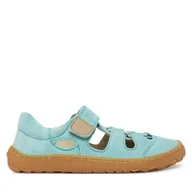 Buty dla chłopców - Sandały Froddo Barefoot Elastic Sandal G3150262-11 D Zielony - miniaturka - grafika 1
